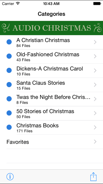 Audio Christmas Stories Screenshot