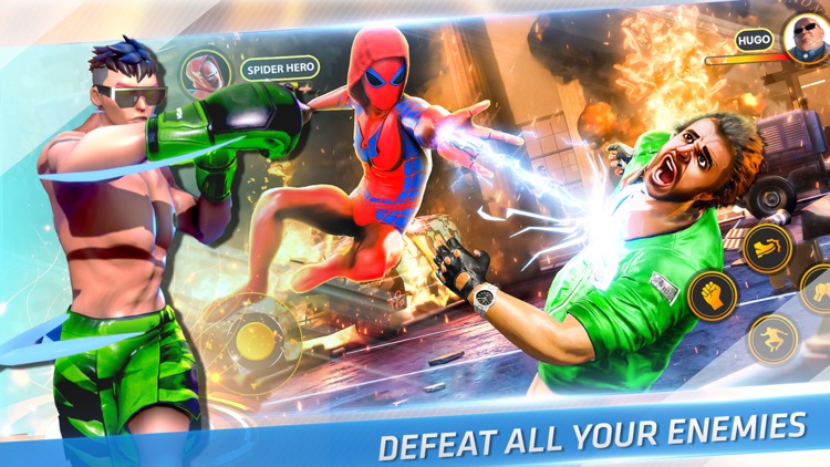 Rope Hero - Superhero Games screenshot-0