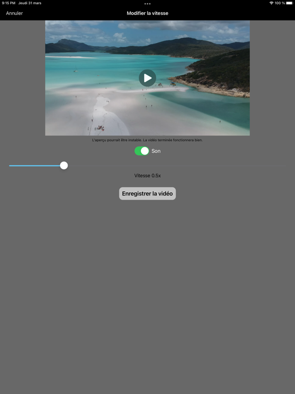 Screenshot #6 pour Changeur de vitesse vidéo