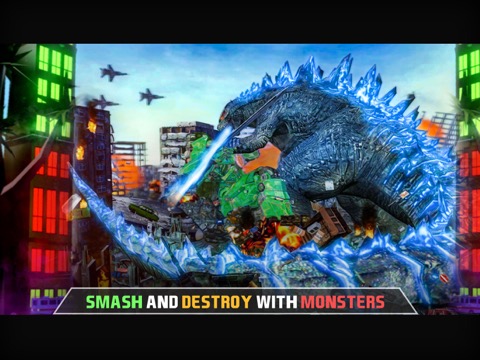 モンスター都市破壊超大国シミレーション スマッシュ ゲームのおすすめ画像5