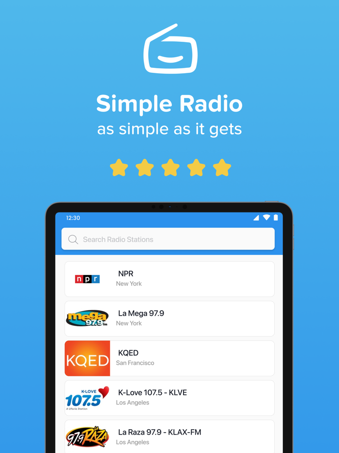 Simple Radio – Live AM FM App