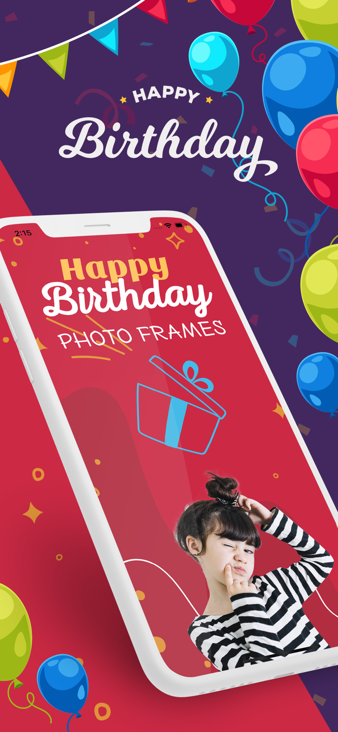 Happy Birthday Frames Maker