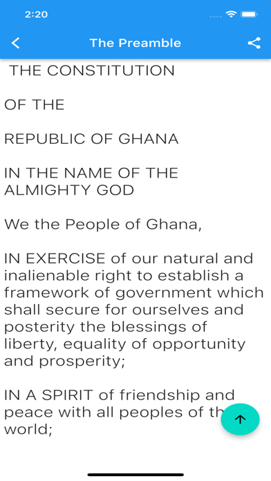 Constitution of Ghana (Gh) Screenshot