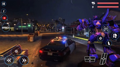 Police Car Robot Transform War Screenshot