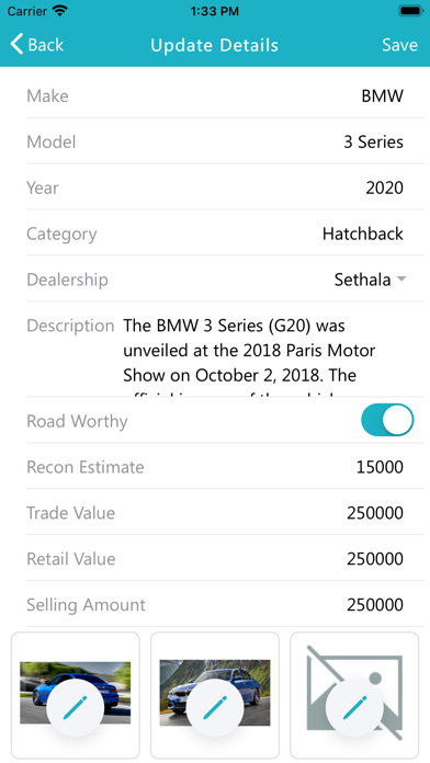 TopCar Buyer Screenshot