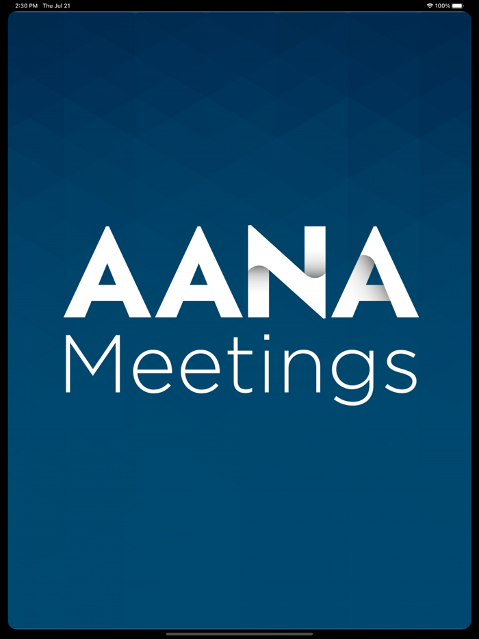 AANA Meetings