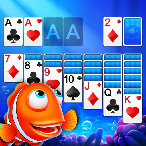 Solitaire Klondike Fish Icon