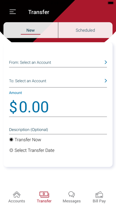 Redbrand Credit Union Screenshot