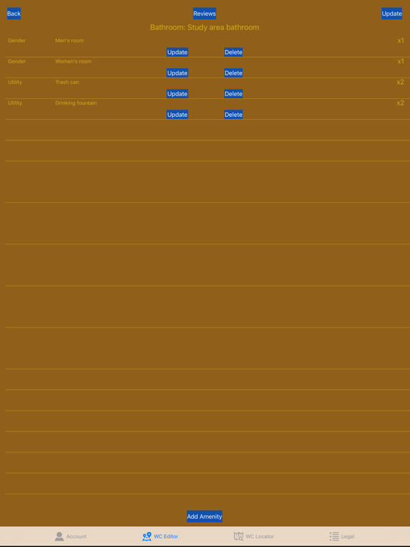 PubWC - Review & Locator App iPad screenshot 2 - Travel app