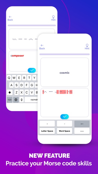 Morse Code Reader and Decoder Screenshot