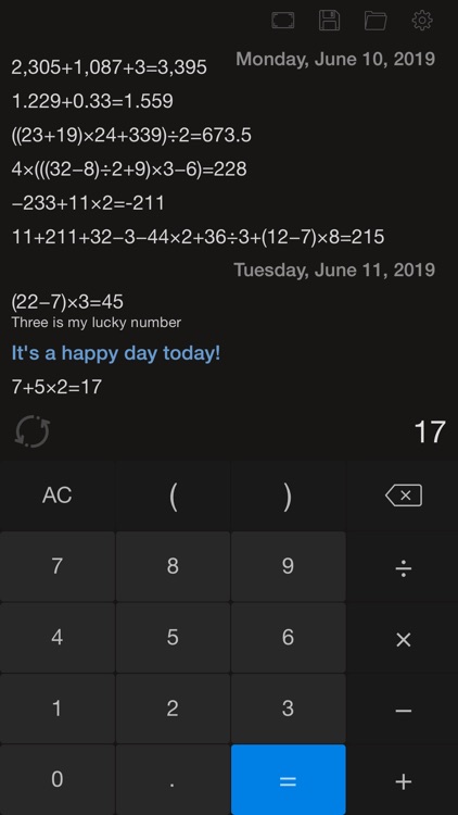 Calculator with History Tape screenshot-6