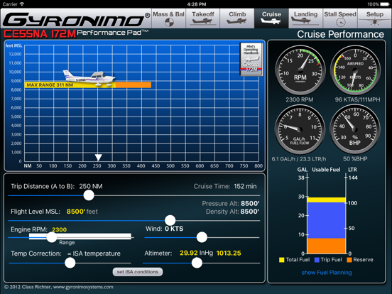 C172M iPad screenshot