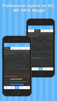 blood pressure & glucose pal iphone screenshot 4
