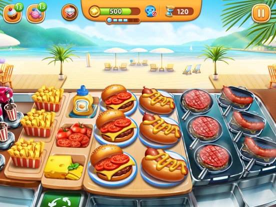 Cooking City: Restaurant Games iPad app afbeelding 2