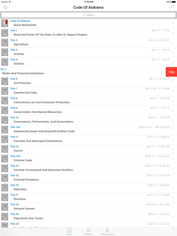 Screenshot #4 pour Alabama Code AL Laws & Codes
