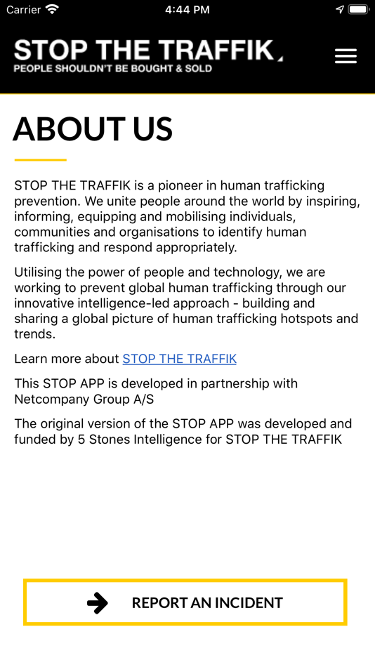 #7. The STOP APP (iOS) 由: STOP THE TRAFFIK