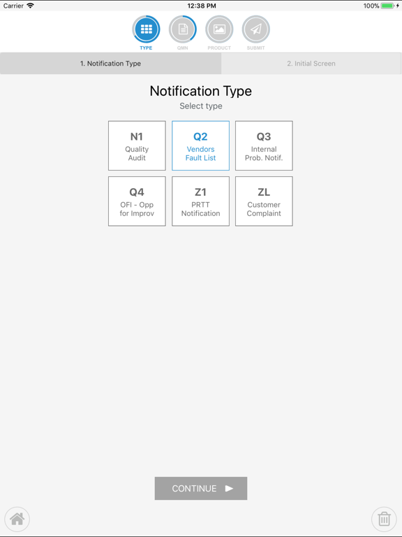Screenshot #4 pour Steelcase Quality Mgmt. Notify