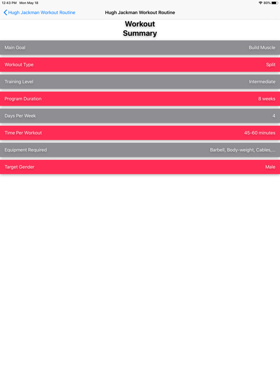 Olympia - Your Fitness Trainer iPad screenshot 10 - Health & Fitness app