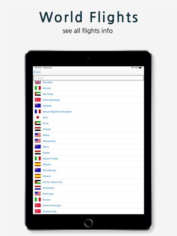 Screenshot #6 pour World Flights: See Live flight