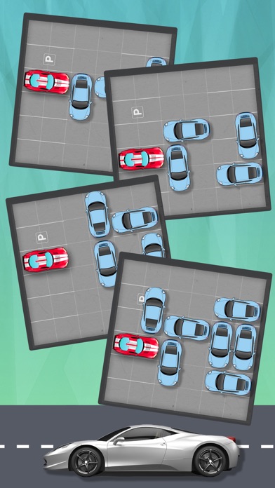 Cars Unblock slide puzzle Screenshot
