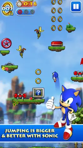 Game screenshot Sonic Jump™ apk