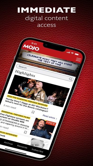 Mojo: The Music Magazine Screenshot