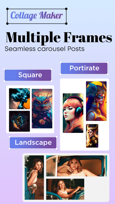 Collage Maker: Photo Frames Screenshot