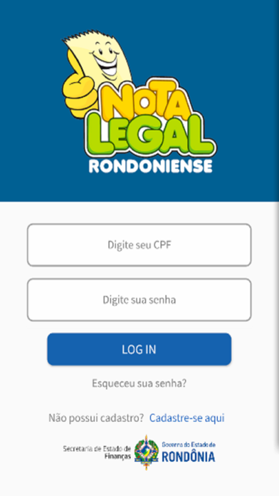 Nota Legal Rondoniense Screenshot