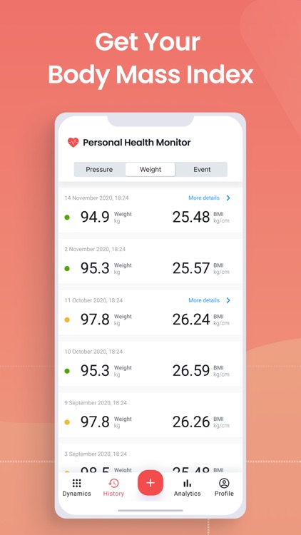 Personal Health Monitor screenshot-4