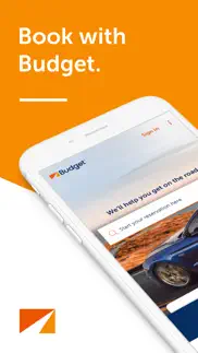budget – car rental iphone screenshot 1