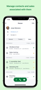 CRM sales tracker by Pipedrive screenshot #8 for iPhone