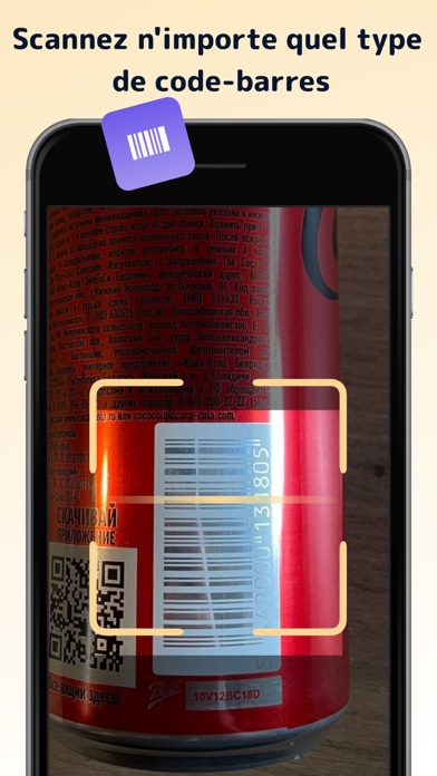 Screenshot #3 pour QRode: lecteur QR & Flash Code