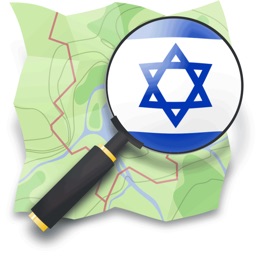 Israel Hiking Map