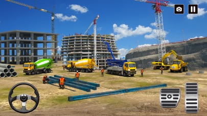 Construction Games Excavator Screenshot