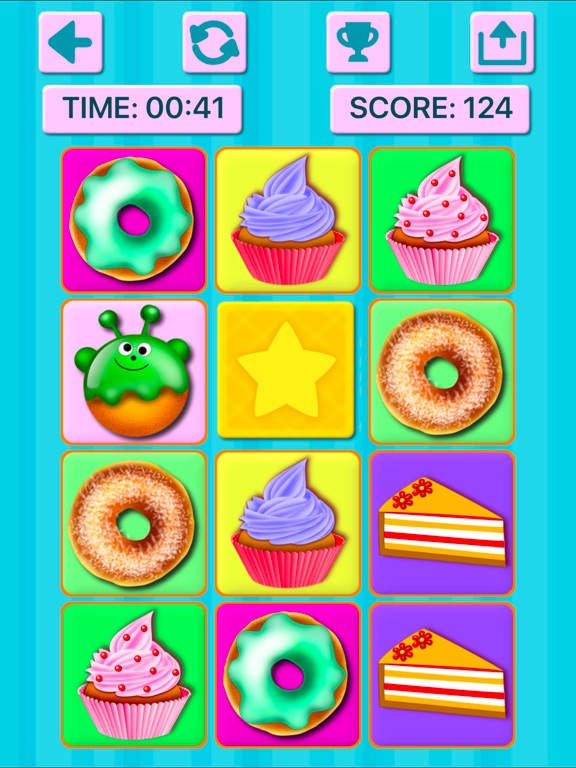 Memory Match Brain Trainer iPad screenshot 6 - Games app