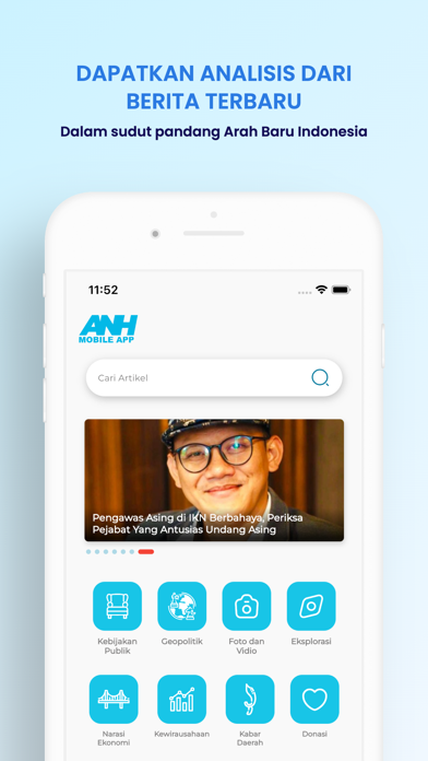 ANH Mobile Screenshot