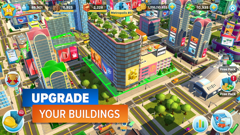 #4. Citytopia® Build Your Own City (iOS) 来自: Reliance Games