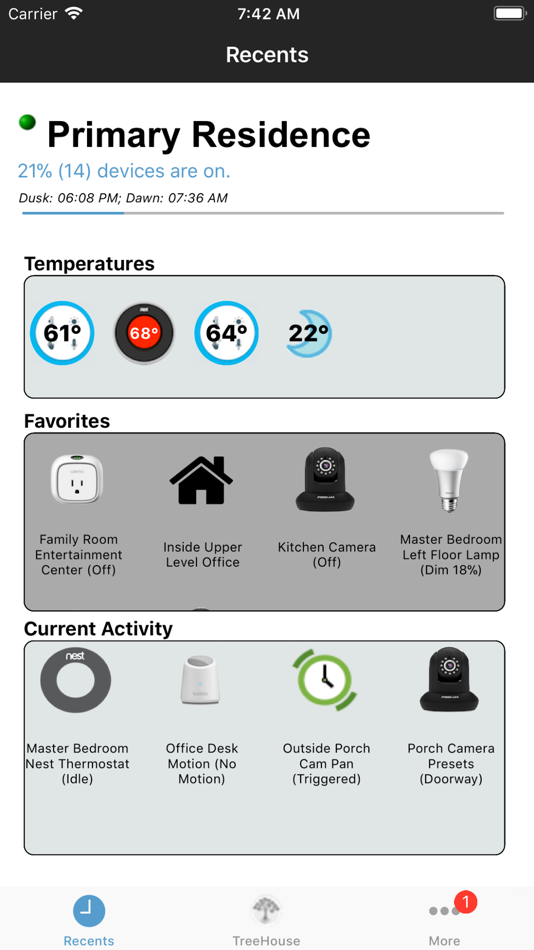 #1. TreeHouse Home Automation (iOS) 由: Ed Clark