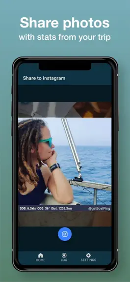 Game screenshot BoatPing Sailing Logbook apk