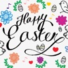 Easter. The stickers icon