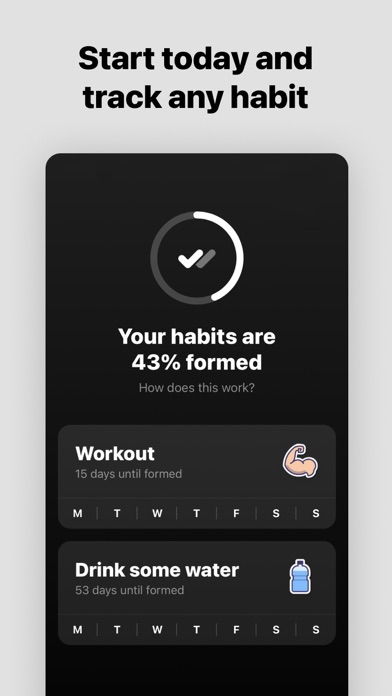 Formed - habit builder Screenshot