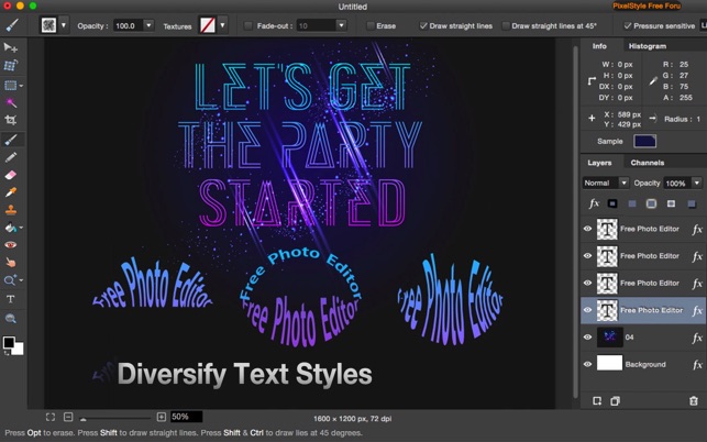 ‎PixelStyle Photo Editor Screenshot