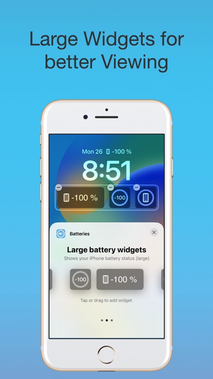 Batteries - Lock Screen Widget screenshot-3