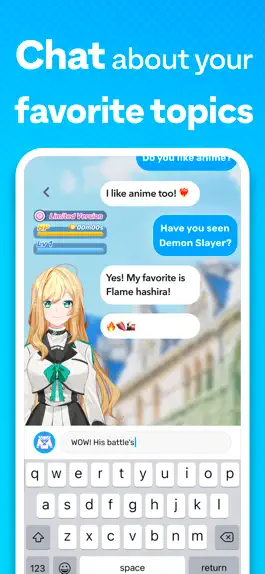 Game screenshot m8: Your AI Anime Friend apk