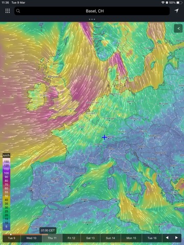 meteoblue weather & mapsのおすすめ画像3