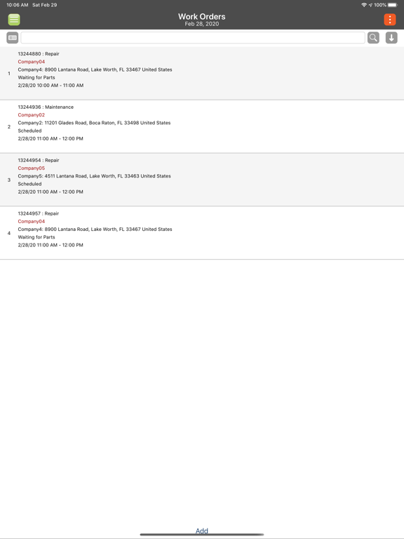 Screenshot #5 pour MobiWork