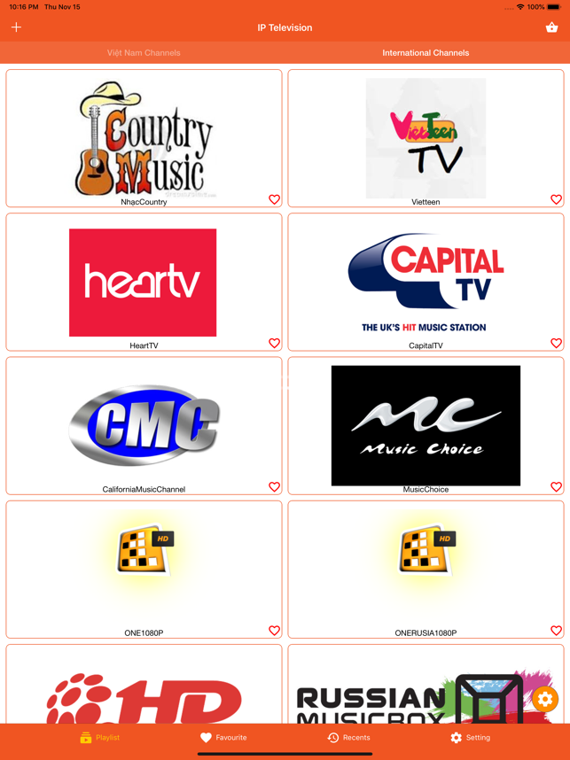 ‎MyTV IP - TV Online Screenshot