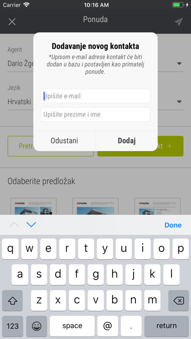 Dimedia Nekretnine Screenshot
