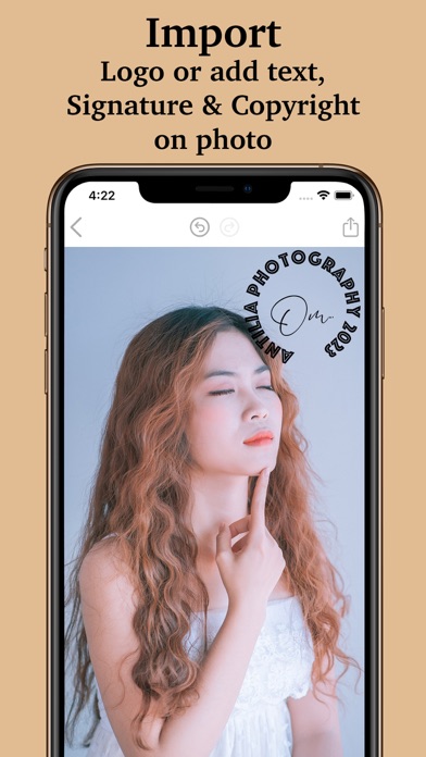 Watermark Photos : Logo Maker Screenshot