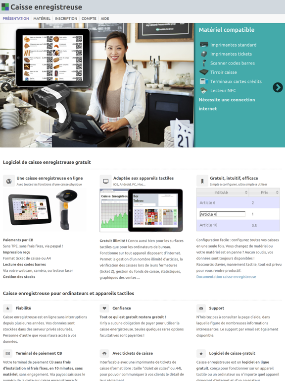 Screenshot #5 pour Caisse enregistreuse